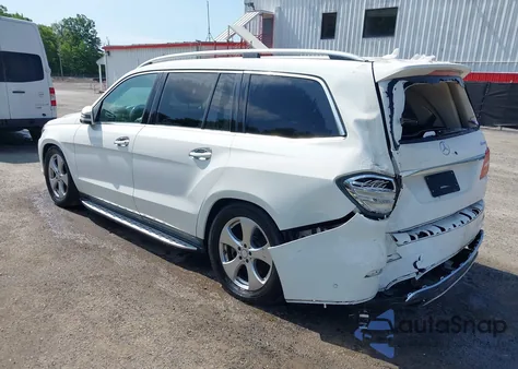 2017 Mercedes-Benz Gls 450 из США, поврежденный, VIN 4JGDF6EE3HA746774